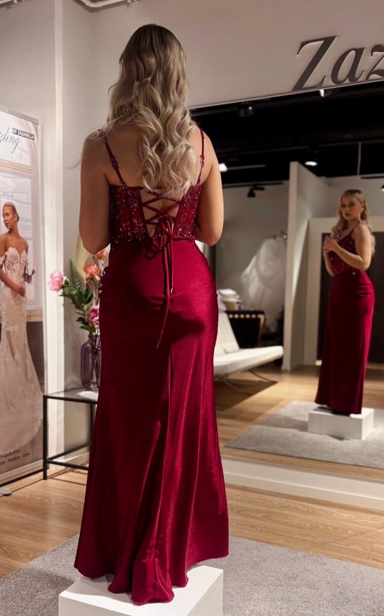 ILTAPUKU H6091L-LUXSTRETCH BURGUNDY