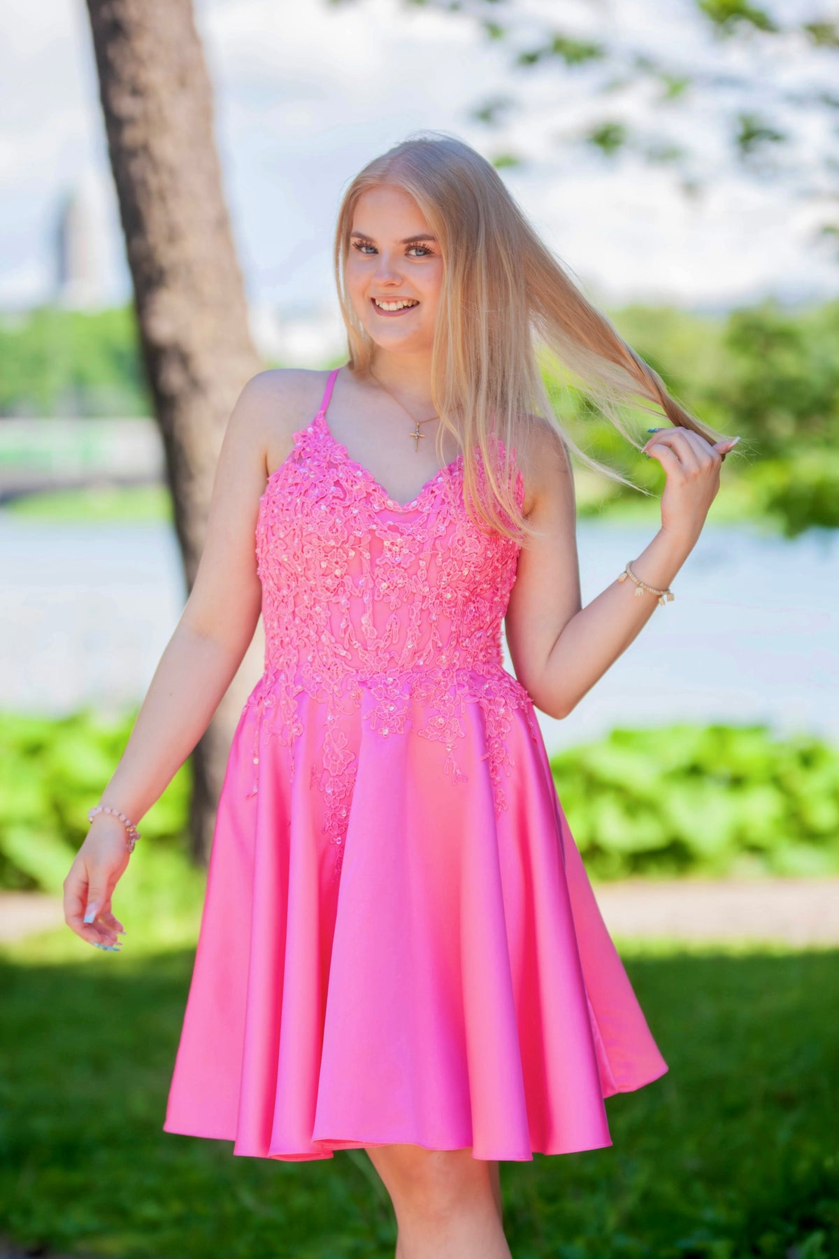 JUHLAMEKKO H6121SS-SATIN BARBIEPINK