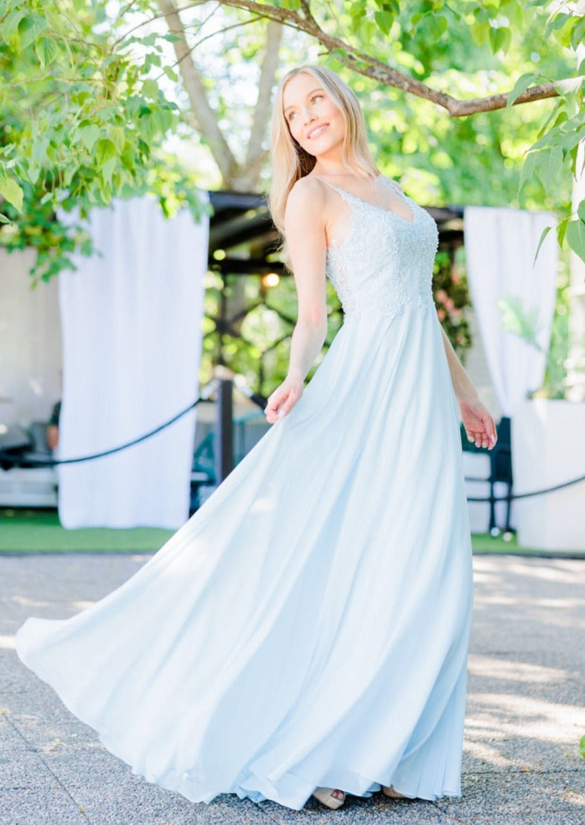 ILTAPUKU H4261L-CHIFFON ICEBLUE