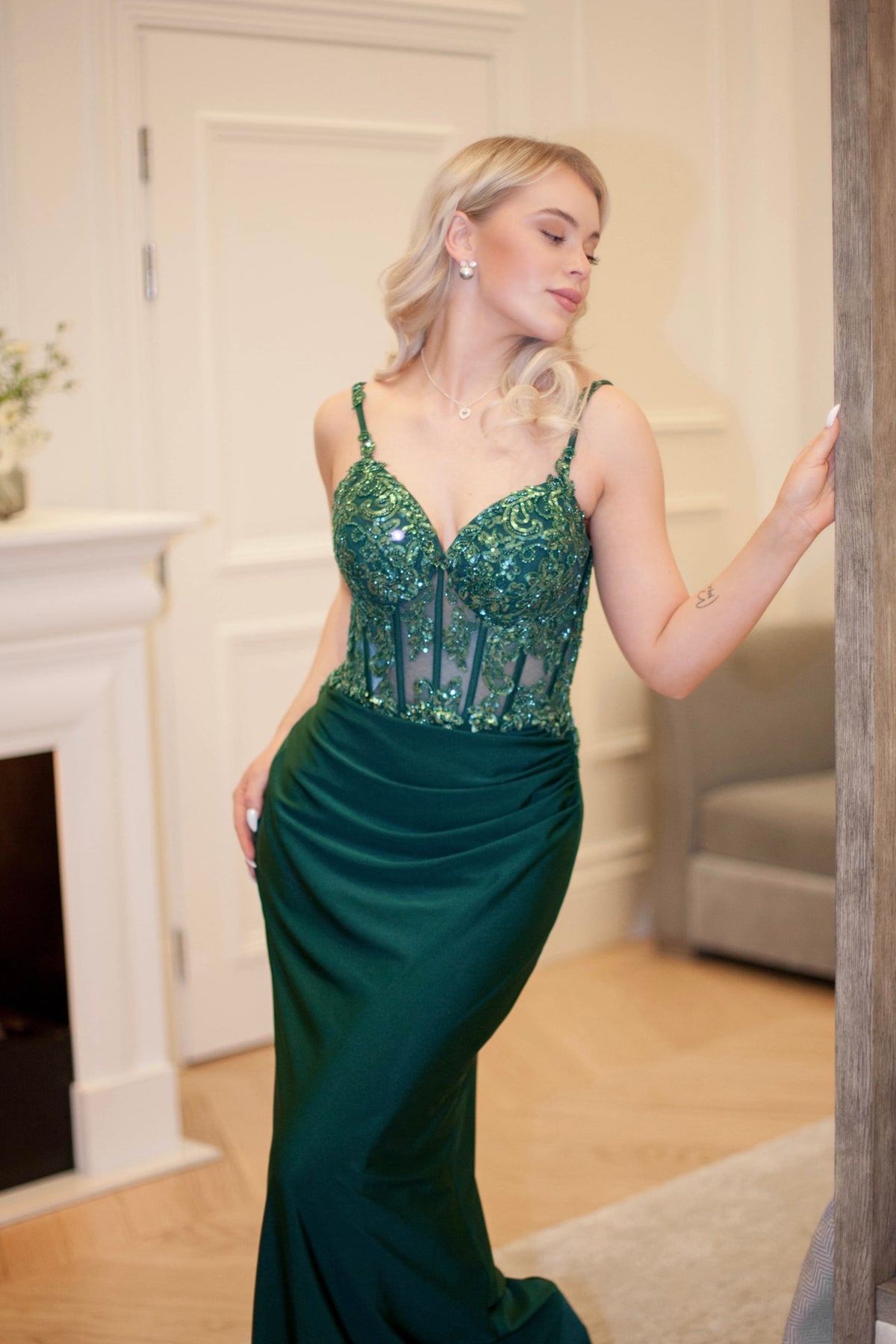 ILTAPUKU H6091L-LUXSTRETCH GREEN