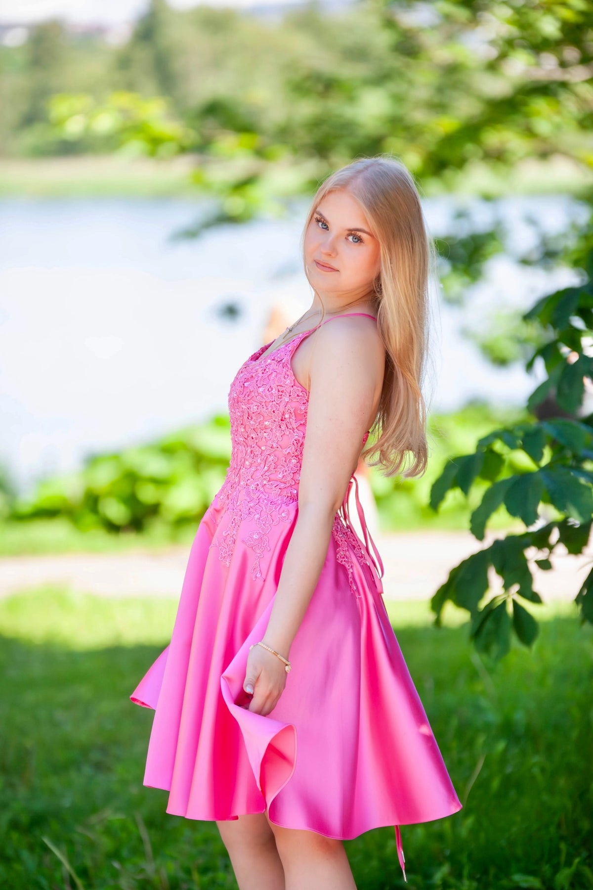 JUHLAMEKKO H6121SS-SATIN BARBIEPINK
