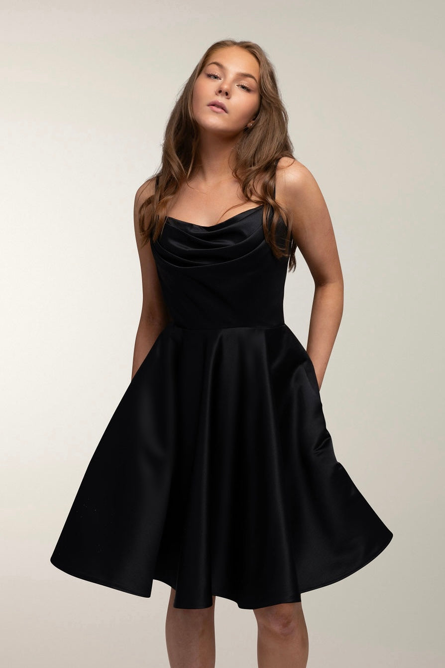 JUHLAMEKKO H4643S-SOFTSATIN BLACK