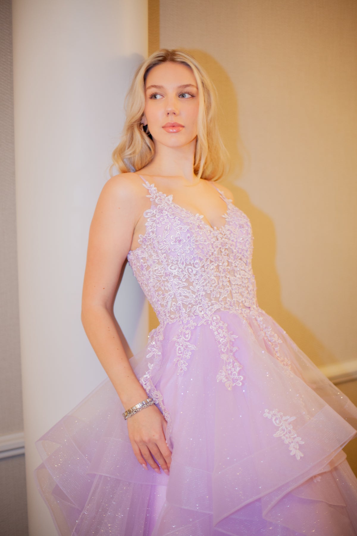 VANHOJENTANSSIMEKKO U4673P-STRLITE LAVENDER