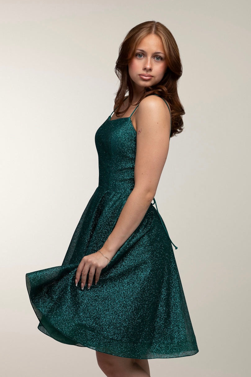 DRESS U4442S-CRYSTAL EMERALD