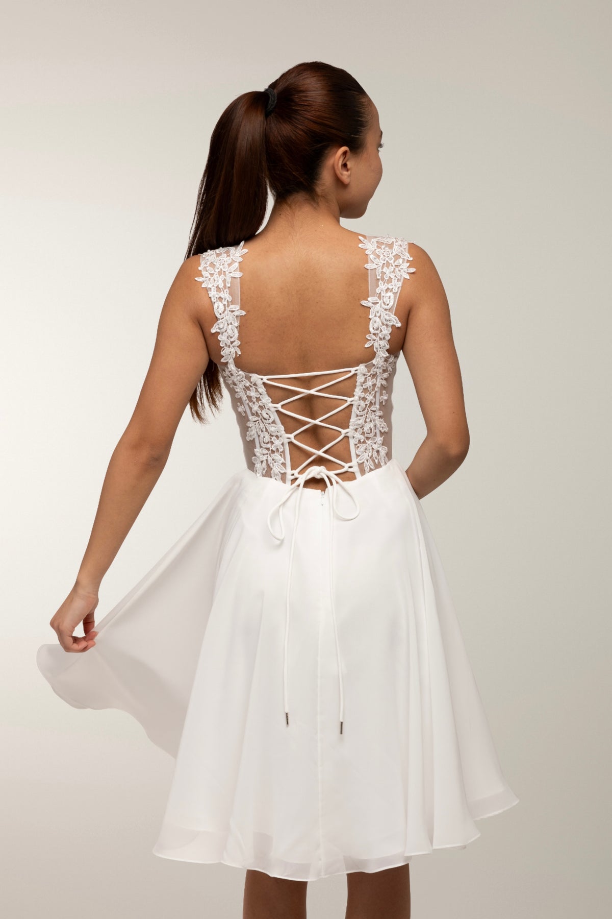 JUHLAMEKKO H4607S-CHIFFON IVORY