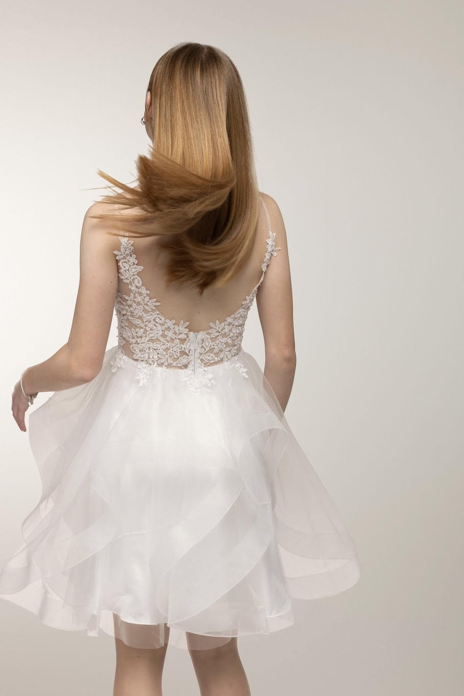 JUHLAMEKKO H4377S-TULLE IVORY